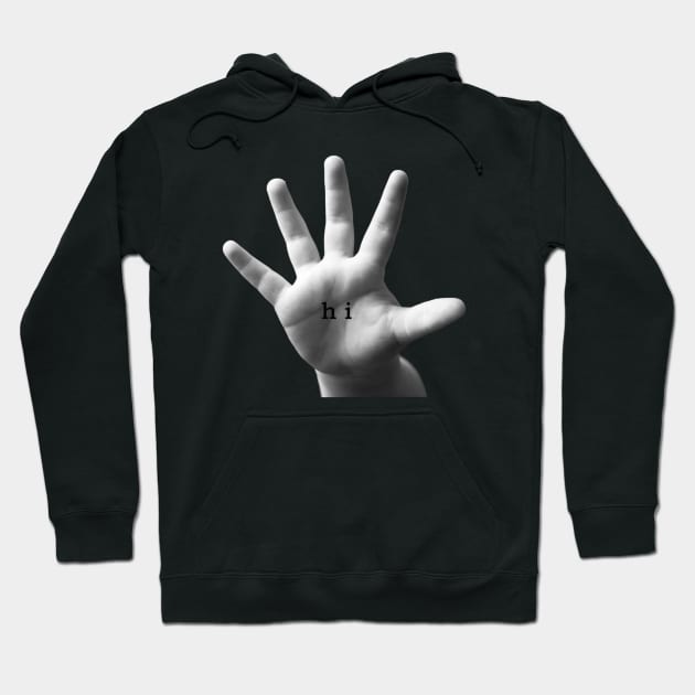 high five hand Hoodie by HighFivesPunkRockPodcast